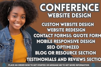 conference website summit website expo website virtual event site  event website