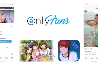develop dating app, onlyfans modeling, social chat app, livestreaming website