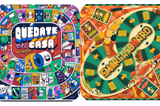 draw card game design, card game art, trading card game, board game , box design