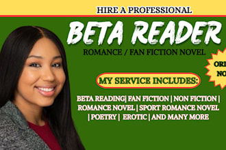 beta read sport romance novel, non fiction poetry nsfw fanfiction beta reader