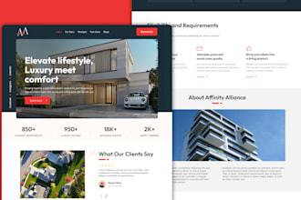 design responsive website UI in figma
