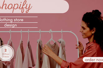 design shopify dropshipping store,shopify clothing fashion store shopify website