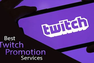 organically promote your twitch channel