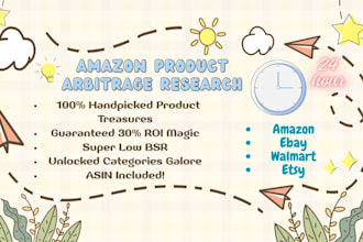 do amazon fba online arbitrage product research