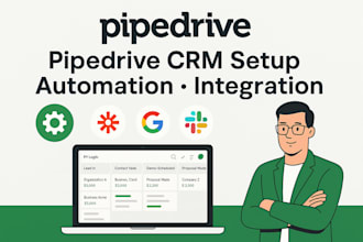 consult setup integration and automate your pipedrive crm