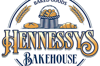 create a high quality bread logo for your bakery