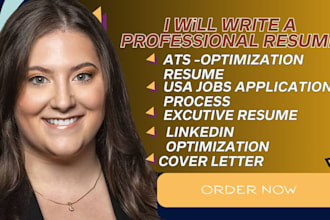 write professional resume cover letter cv executive resume and federal resume