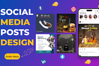 design social media post, ads, thumbnail in canva