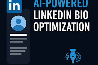 write or optimize your linkedin bio using ai and human editing