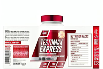 professionally do all type of product packaging, label, sticker design in 24hrs