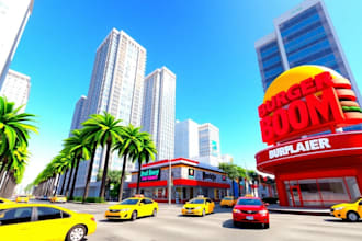 do realistic or cartoon roblox map or roblox vfx roblox ui roblox scripting