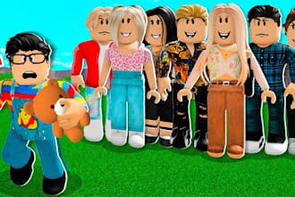 design trendy roblox clothes, realistic or stylized roblox builds for your game