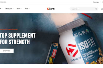 design peptide sarms nutraceutical supplement website nootropic shopify store