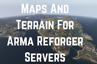 build custom maps and terrain for arma reforger servers