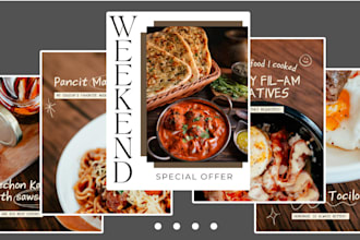 design social media carousel for instagramm, facebook, youtube, tiktok and x