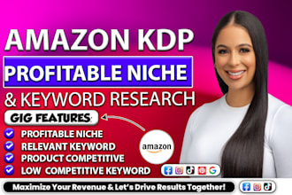 do amazon kdp keyword research, niche research on amazon kdp