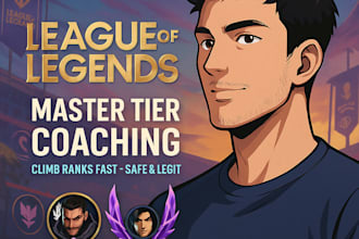help you climb in lol with duo queue or strategy coaching