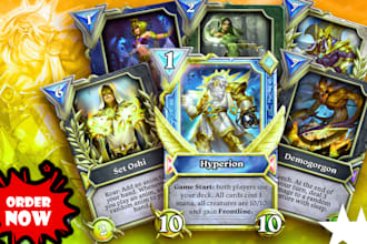 do custom card game template design board game design table top game template