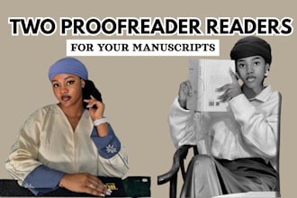 double proofread and line edit your fiction or nonfiction book