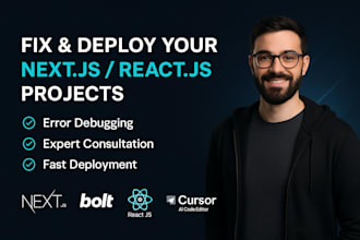 build and fix errors in web app using lovable ai, bolt supabase, n8n cursor, vo