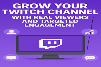 grow your twitch channel with viral promotion and targeted viewer engagement