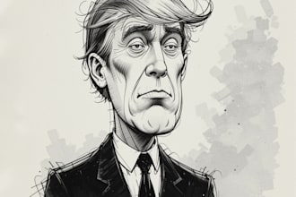draw digital political cartoons