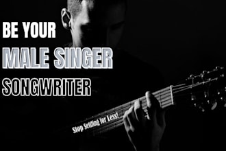 produce a pro male pop song, rock and folk singer