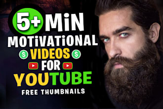 make viral, monetizable motivational videos for youtube