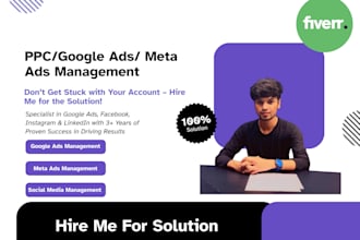 setup, optimize and manage your google ads adwords ppc campaigns