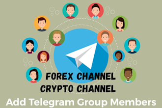 telegram ads telegram promotion, targeted crypto, forex organic community growth