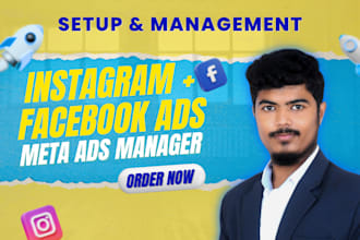 setup meta ads manager for facebook and instagram ads campaign, meta ads expert