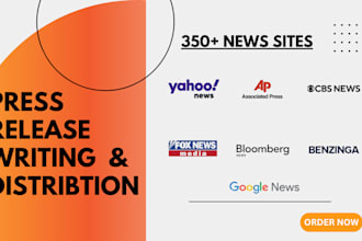 do press release writing and distribution UK US pr distribution on yahoo finance