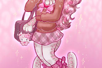 illustrate your furry oc