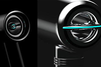 do 3d modeling, grasshopper parametric design and rendering