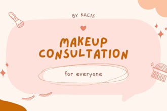 create a step by step makeup routine for your skin type