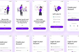 design modern UI UX for mobile apps and websites in figma