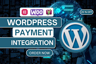 wordpress payment integration redesign wordpress payment integration design