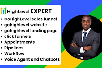 gohighlevel sales funnel gohighlevel website gohighlevel landing page ghl expert
