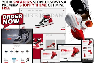 build sneaker shopify adidas footwear sneakers dropshipping website shoe store