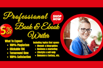 do fiction book ghostwriter, romance ghostwriter, self help ebook ghostwriter