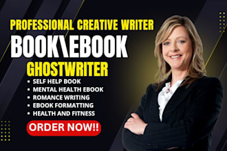 ghost book writer, kindle formatting, ebook ghostwriter, mystery science fiction