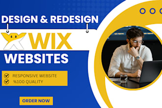create or redesign your professional wix studio website or wix websites