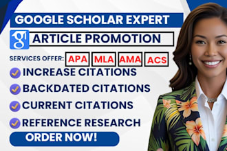 increase google scholar citations backdate referencing research publication