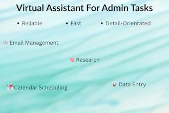 provide dependable admin and business support