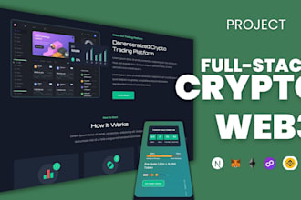 build crypto token lock website,presale dapp,crypto voting website,smartcontract
