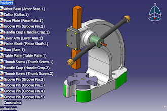 do the 3d and 2d using catia