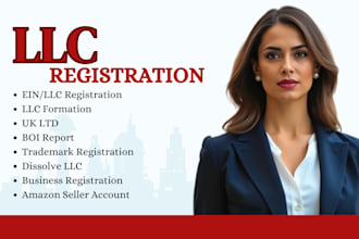 register USA llc and UK ltd company formation and ein number