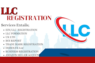 register USA llc and UK ltd company formation and ein number