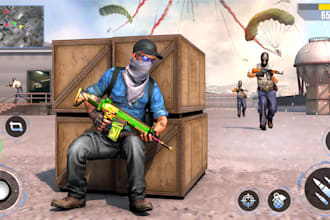 build mobile game development, 2d unity shooting game, action game, mmorpg game