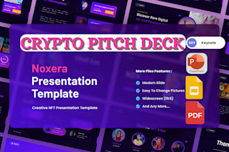 design crypto pitch deck nft web3 blockchain ai crypto powerpoint presentation